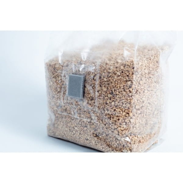 1x 500gms injection port Brown Rice Flour (BRF) & Vermiculite bags PF Tek