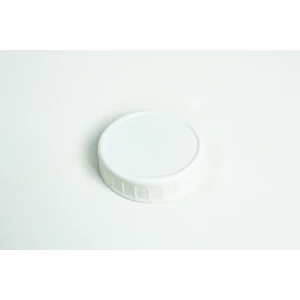 Lids regular mouth 70mm plain white plastic for mason jars