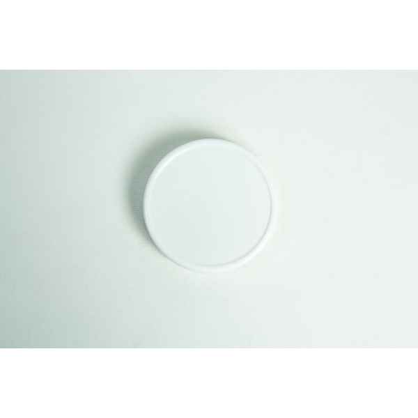 Lids regular mouth 70mm plain white plastic for mason jars