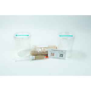 Rootlab cordycep kit with container, Substrate, Alcohol and cordyceps militaris syringe.