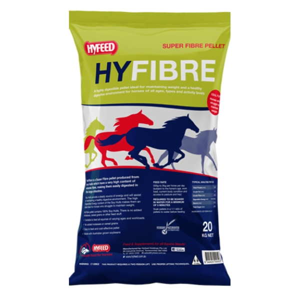 Hyfeed fibre soy hull pellets
