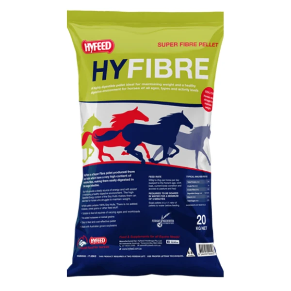 Hyfeed fibre soy hull pellets